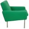 GE-34 Armchair in Green Fabric by Hans Wegner, 1980s 2