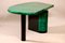 Green Parchment Desk with Gloss Lacquer by Aldo Tura, 1980s 2