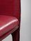 Sillas Cab modelo 414 italianas de cuero rojo de Mario Bellini para Cassina, años 80. Juego de 2, Imagen 12