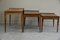 Vintage Nesting Tables in Rosewood, Set of 3, Image 8