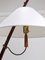 Lampadaire Ajustable en Laiton et Noyer par JT Kalmar pour Kalmar, 1950s 18