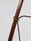 Adjustable Floor Lamp in Brass and Walnut by J. T. Kalmar for Kalmar, 1950s 2