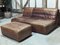 3-Seater Sofa and Pouf from Timothy Oulton, Set of 2, Image 1