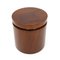 Cylindrical Wooden Tobacco Box, 1960s, Image 3