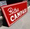 Campari Sign in Enameled Metal 2
