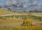 Alfejs Bromults, Paesaggio rurale, 1942, Olio su cartone, Immagine 2