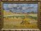 Alfejs Bromults, Paesaggio rurale, 1942, Olio su cartone, Immagine 1