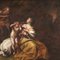Artista italiano, Abramo manda via Agar e Ismaele, 1660, Olio su tela, Immagine 8