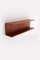 Large Teak Wall Shelf by Walter Wirz for Wilhelm Renz 1960s 2