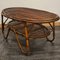 Table Vintage en Bambou par Tito Agnoli pour Bonacina 1960s 5