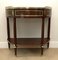 Louis XVI Demi Lune Mahogany Console Table with Marble Top 2