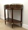 Louis XVI Demi Lune Mahogany Console Table with Marble Top 3