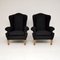 Antique Wing Back Armchairs from Hille, 1920s, Set of 2 2