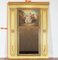 Espejo Trumeau de madera dorada de restauración de principios del siglo XIX, Imagen 2