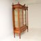 Victorian Satin Wood Display Cabinet, 1880s 5