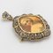 Brooch in Gold and Silver with Hand Painted Portrait, 1850, Image 10