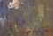 Alfejs Bromults, Tree Silhouette, Oil on Cardboard, Image 4