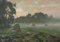 Alfejs Bromults, Morning Fog, 1965, Oil on Cardboard, Image 2