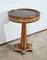 Mid-19th Century Napoleon III Restoration Pedestal Table in Precious Wood 4