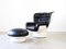 Elda Chair and Ottoman by Joe Colombo for Longhi, 2000s, Set of 2 1