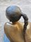 Valerio De Marchi / Valerius, Grande Sculpture de Femme Nue, 20ème Siècle, Bronze sur Socle en Bois 9