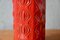 Red Onion Vase from Scheurich, 1960s, Image 5