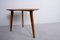 Tavolino da caffè tripode in quercia, anni '60, Immagine 8