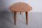 Tavolino da caffè tripode in quercia, anni '60, Immagine 6