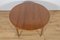 Mid-Century Round Extendable Dining Table and Chairs from McIntosh, 1960s, Set of 5, Image 11