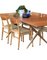 AT-309 Dining Table in Teak and Oak by Hans J. Wegner for Andreas Tuck, Denmark, 1950s, Image 14