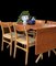 AT-309 Dining Table in Teak and Oak by Hans J. Wegner for Andreas Tuck, Denmark, 1950s 17