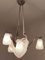 Lámpara colgante francesa Art Déco de David Gueron para Verrerie Dart Degué, años 30, Imagen 2