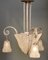Lampe à Suspension Art Déco par David Gueron pour Verrerie Dart Degué, France, 1920s 1