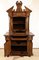 Small Mid-19th Century Renaissance Style 2-Body Buffet in Walnut 40