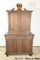 Small Mid-19th Century Renaissance Style 2-Body Buffet in Walnut, Image 48