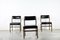 Teak and Leatherette Dining Chairs, 1960s, Set of 4, Image 6