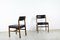 Teak and Leatherette Dining Chairs, 1960s, Set of 4, Image 8