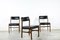 Teak and Leatherette Dining Chairs, 1960s, Set of 4 5