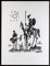Pablo Picasso, Don Quixote (Combat pour La Paix), 1955, Lithograph, Image 1