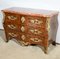 Early 20th Century Louis XIV-Louis XV Transition Style Marquetry Chest of Drawers 4