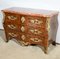 Early 20th Century Louis XIV-Louis XV Transition Style Marquetry Chest of Drawers, Image 4