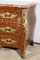 Early 20th Century Louis XIV-Louis XV Transition Style Marquetry Chest of Drawers, Image 13