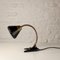 Black and Brass Gooseneck Desk Lamp by Erik Wärnå for Ewå Värnamo, 1950s 1