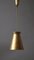 Lampe à Suspension Diabalo Dorée par Egon Hillebrand pour Hillebrand Lighting, 1950s 1