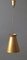 Lámpara colgante Diabalo dorada de Egon Hillebrand para Hillebrand Lighting, años 50, Imagen 8