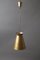 Lámpara colgante Diabalo dorada de Egon Hillebrand para Hillebrand Lighting, años 50, Imagen 11