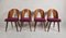 Chaises Vintage par Antonin Suman, 1960s, Set de 4 7