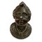 Bronze Knopf mit Büste eines Jungen, 1600 1