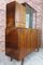 Polnisches Art Deco Highboard aus Nussholz, 1950er 4