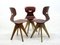 German Side Chairs by A. Stegner for Flötotto, 1960s, Set of 3, Image 5